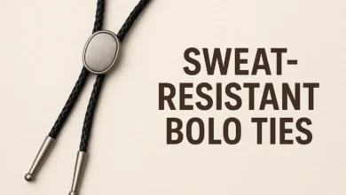 Sweat Resistant Bolo Ties