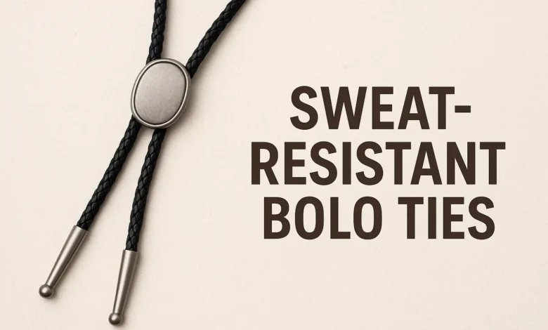 Sweat Resistant Bolo Ties