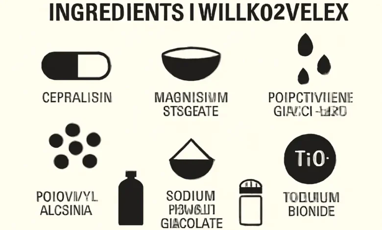 Ingredients in Wullkozvelex